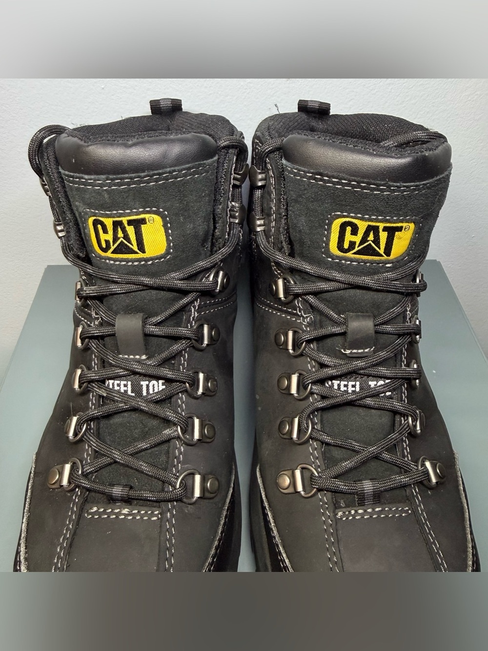 CAT Caterpillar Waterproof Steel Toe Work Boots - Picture 6 of 8